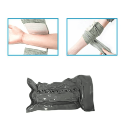 medical trauma kit with israeli bandages – emergency wound care set for outdoor, camping & hiking