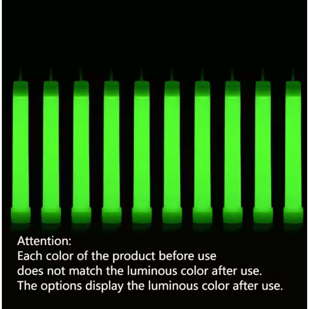 Survival Glow Light Sticks 510Pack Military SOS Fluorescent Emergency Illumination For Outdoor Ca 3