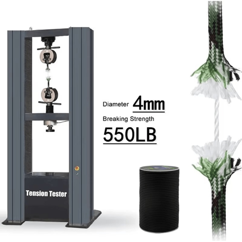 Military 550 Paracord Rope 7Strand 4 Mm Survival Parachute Cord For Outdoor Camping DIY 2