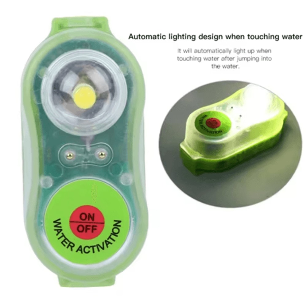 LED Seawater Activated Life Jacket Safety Light Waterproof Survival Accessory For Adult Vests 1