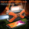 10000 MAh Portable Survival Power Station Solar HandCrank Emergency Radio Flashlight SOS Alarm T 2