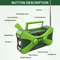 10000 MAh Portable Survival Power Station Solar HandCrank Emergency Radio Flashlight SOS Alarm T 3