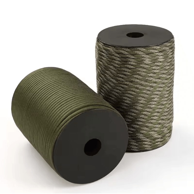 550 Military Paracord Rope 9Core 4mm Survival Cord For Outdoor Camping Emergency Use 3