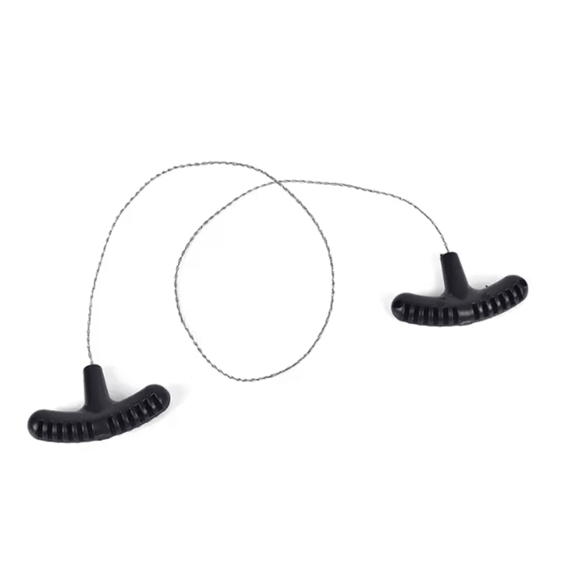 Portable Manual Steel Rope Chain Saw Outdoor Survival Cutting Tool For Camping Hiking Emergency U 2