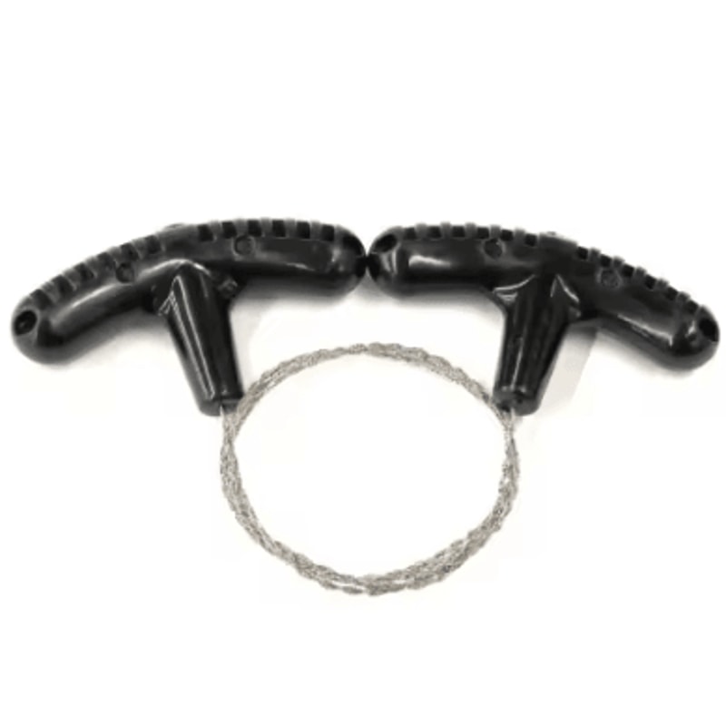 Portable Manual Steel Rope Chain Saw Outdoor Survival Cutting Tool For Camping Hiking Emergency U 6