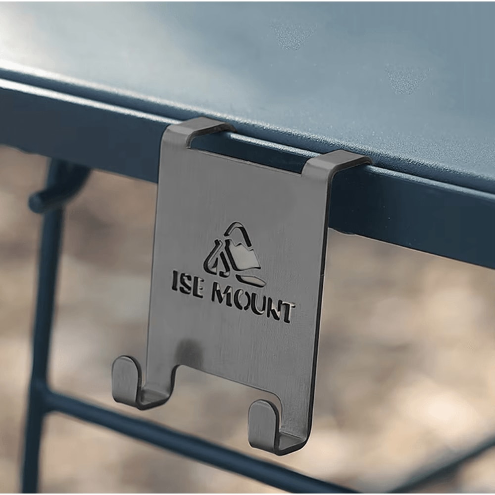 Stainless Steel Gas Canister Stove Hook Set Outdoor Camping Table Organizer Hanging Accessory 1