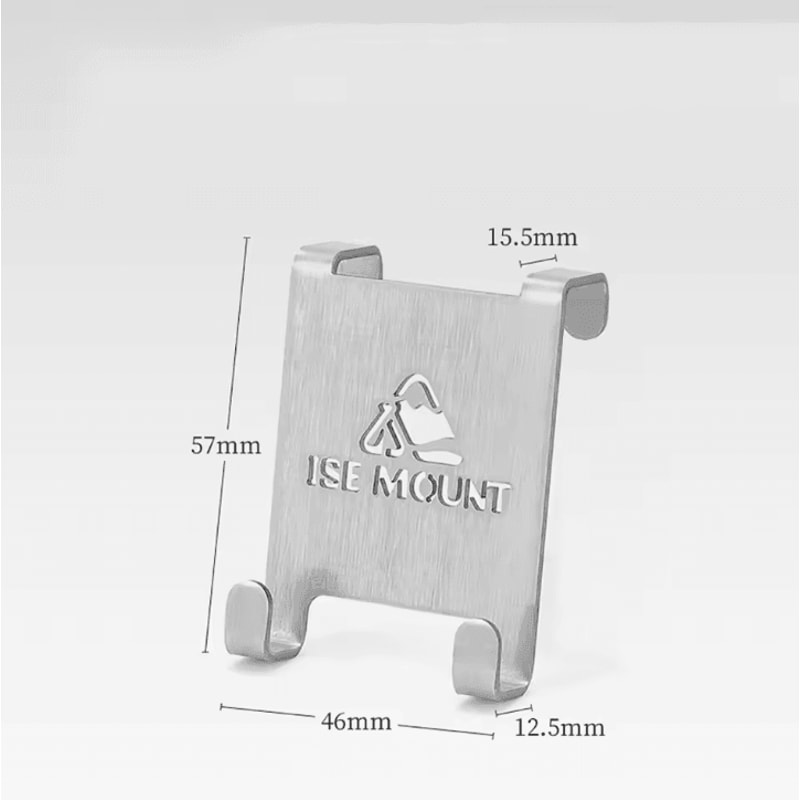 Stainless Steel Gas Canister Stove Hook Set Outdoor Camping Table Organizer Hanging Accessory 5