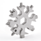 Multifunction Snowflake Tool Stainless Steel Bottle Opener With Screwdriver Wrench For Camping E 4