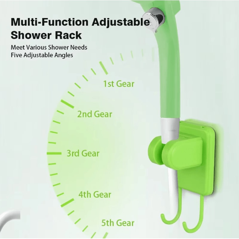 Outdoor Camping Shower Kit With Digital Display Portable RV Travel Shower Pump System 1