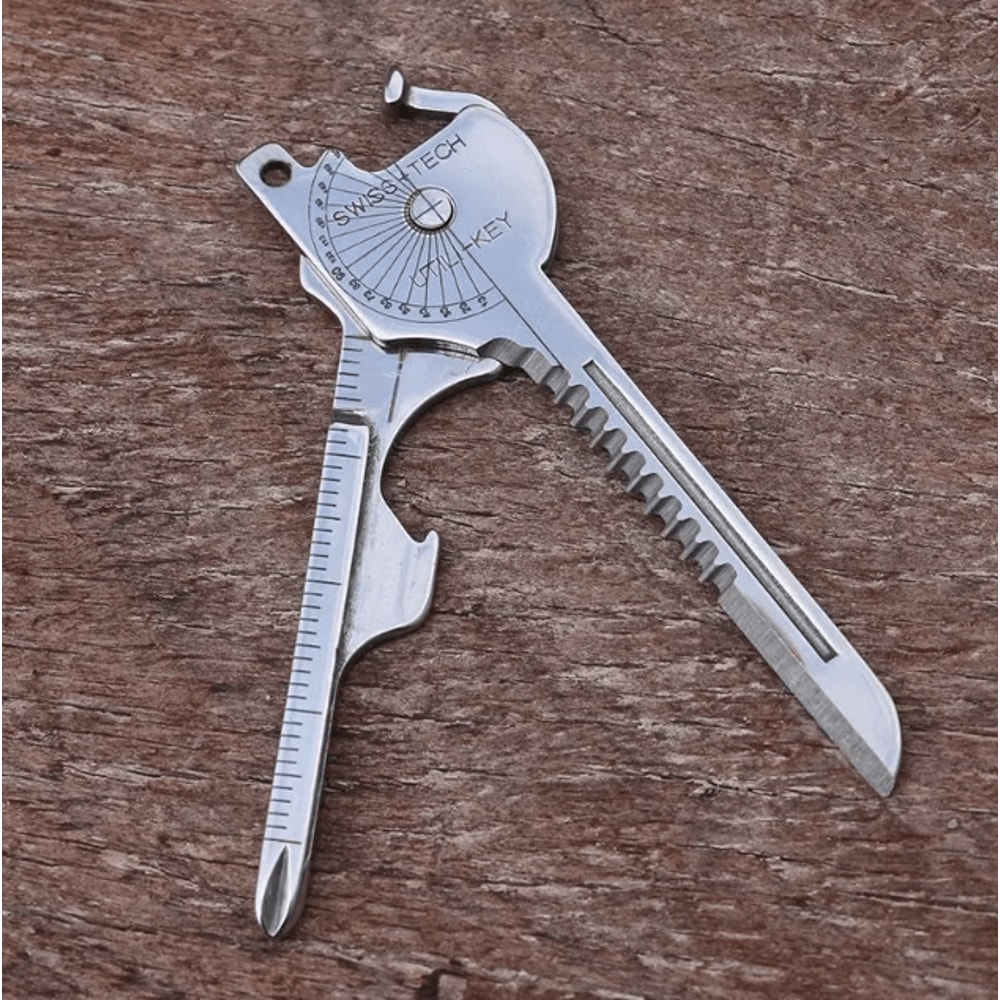 8in1 Multifunction Camping MultiTool Keychain Portable Survival Gear Everyday Carry Utility Tool 1