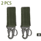 Tactical Molle Hanging Buckle Carabiner Keychain Outdoor Climbing Camping Accessory 9