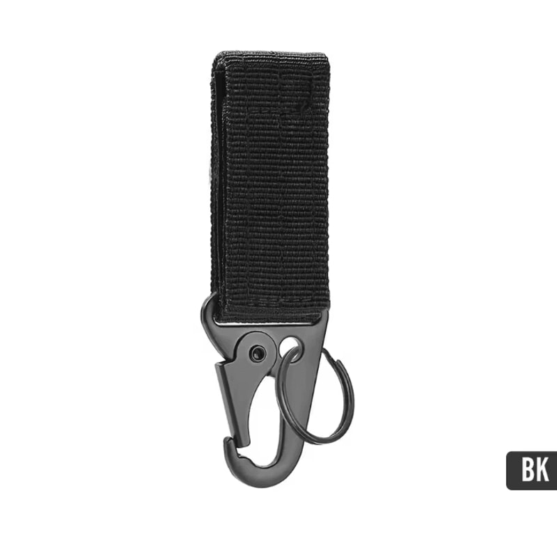 Tactical Molle Hanging Buckle Carabiner Keychain Outdoor Climbing Camping Accessory 5