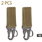 Tactical Molle Hanging Buckle Carabiner Keychain Outdoor Climbing Camping Accessory 10