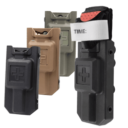 outdoor emt tourniquet nylon storage box – molle medical equipment organizer survival kit accessory