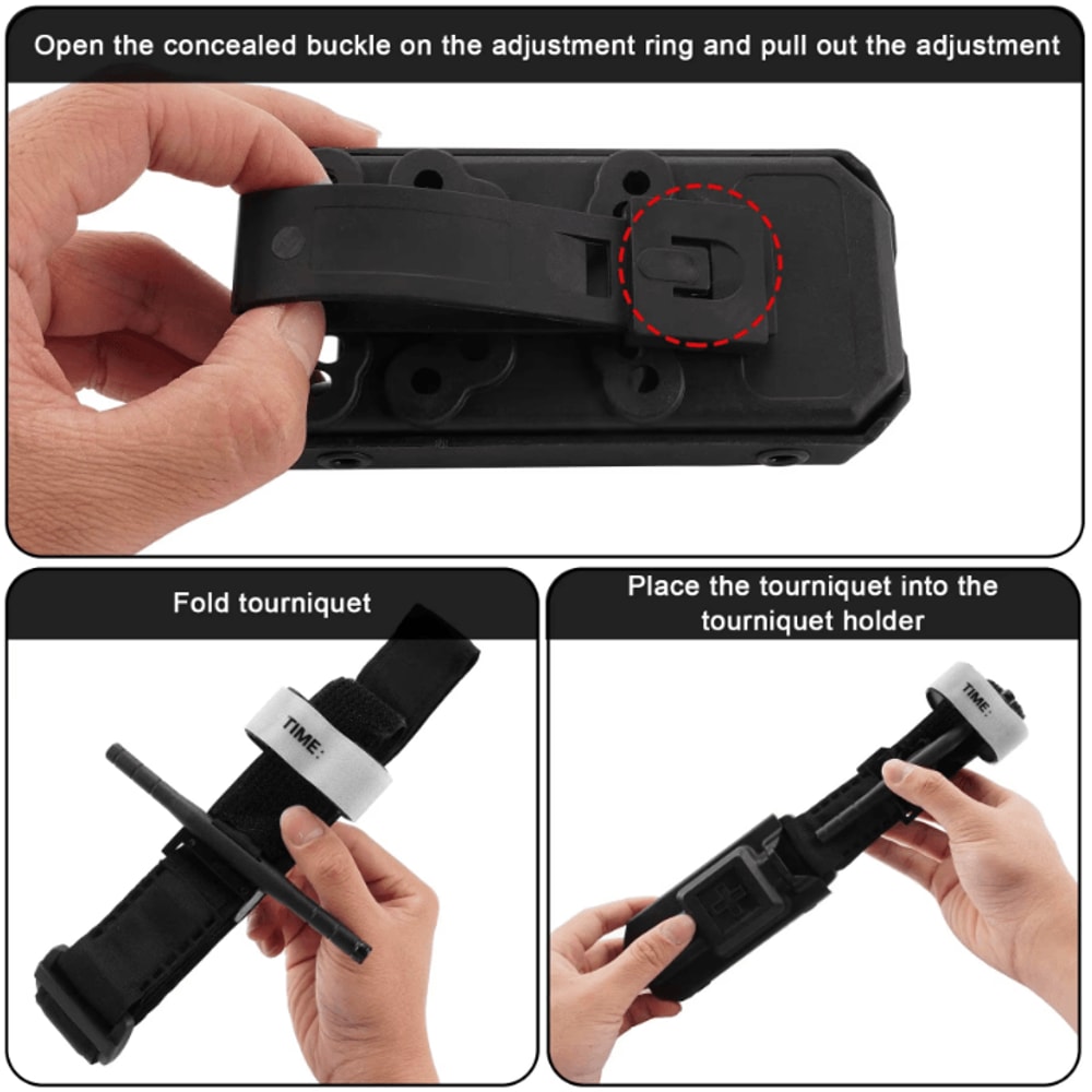 Outdoor EMT Tourniquet Nylon Storage Box Molle Medical Equipment Organizer Survival Kit Accessory 1