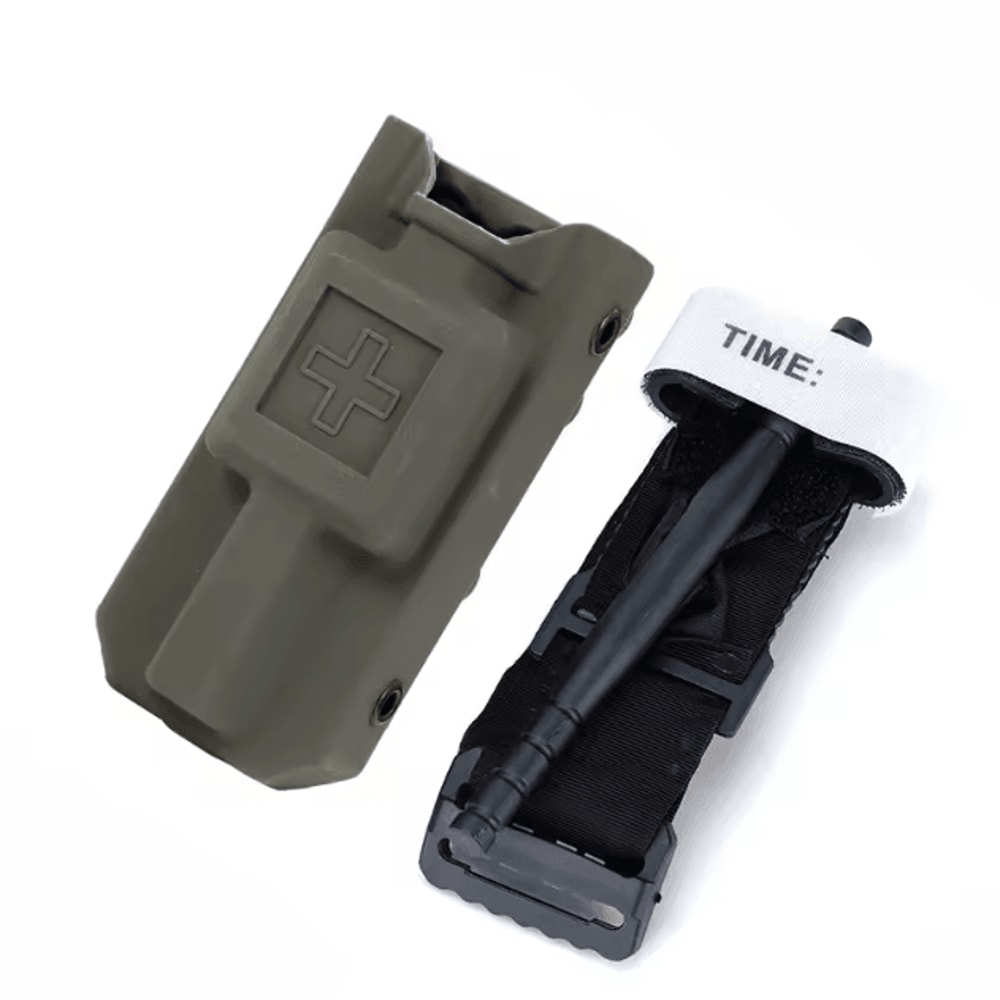 Outdoor EMT Tourniquet Nylon Storage Box Molle Medical Equipment Organizer Survival Kit Accessory 9