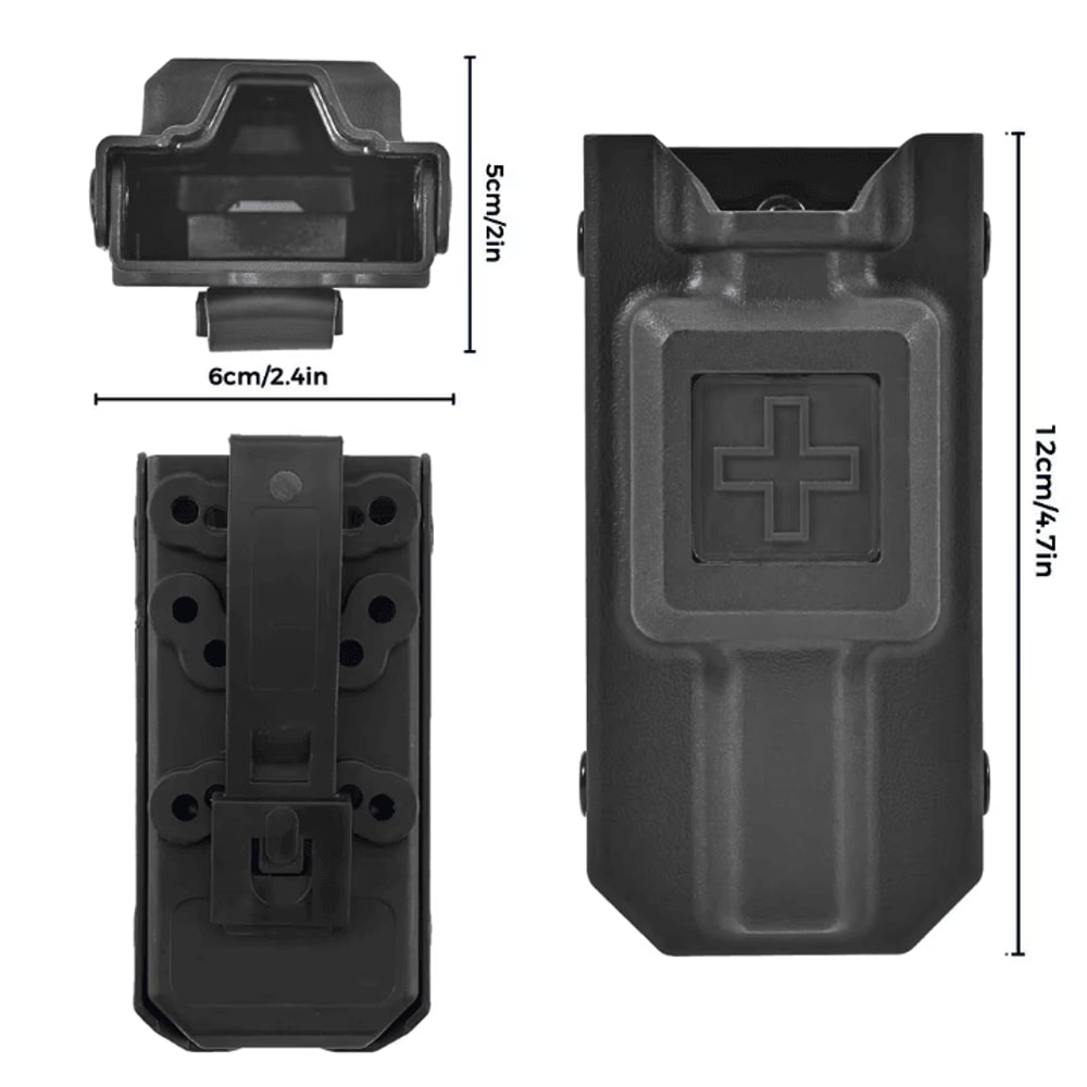 Outdoor EMT Tourniquet Nylon Storage Box Molle Medical Equipment Organizer Survival Kit Accessory 4