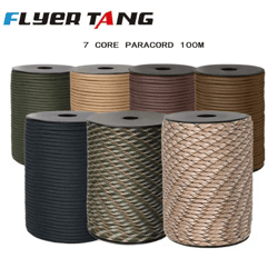 550 paracord rope 7 core 4 mm – 31m/50m/100m outdoor camping and survival cord