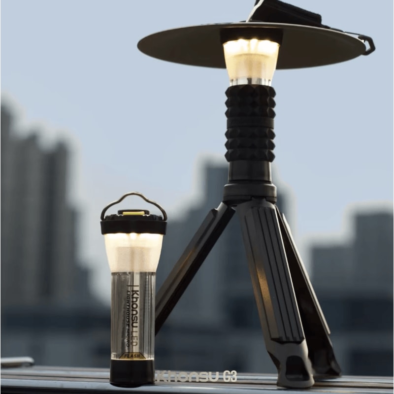 3000mAh LED Lighthouse Camping Light Super Long Battery Life Outdoor Tent And Hiking Atmosphere La 3