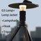 3000mAh LED Lighthouse Camping Light Super Long Battery Life Outdoor Tent And Hiking Atmosphere La 6