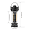 DOTWISE 3000mAh Portable Retro Camping Lantern Outdoor Tent Atmosphere Waterproof Light 4