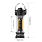 DOTWISE 3000mAh Portable Retro Camping Lantern Outdoor Tent Atmosphere Waterproof Light 4