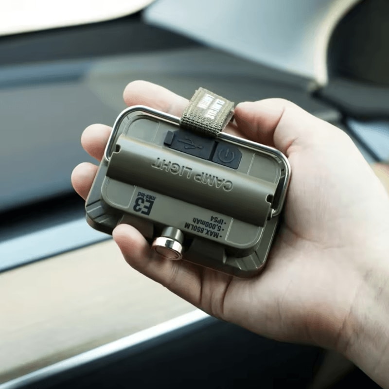 5000mAh Rechargeable LED Camping Tent Light Waterproof Outdoor Emergency Hanging Lamp 1