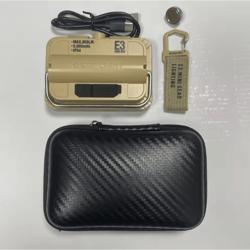 5000mAh Rechargeable LED Camping Tent Light Waterproof Outdoor Emergency Hanging Lamp 4