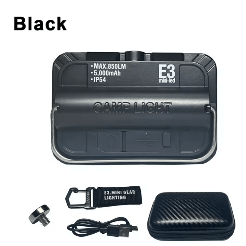 5000mAh Rechargeable LED Camping Tent Light Waterproof Outdoor Emergency Hanging Lamp 6