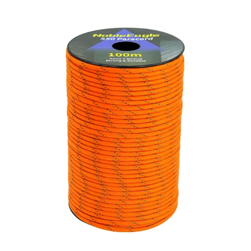 Reflective 550 Paracord Rope 7 Strand 4 Mm Tactical Camping Lanyard And DIY Survival Cord 6