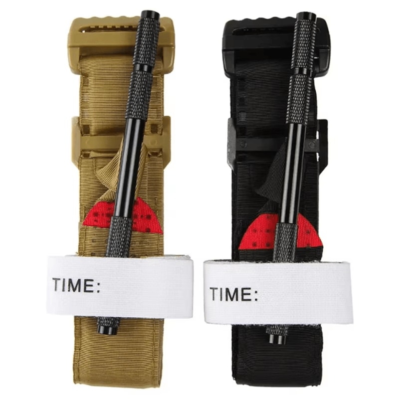 Tactical Aluminum Rod Tourniquet Rotary Pressure First Aid Tool For Outdoor Survival And Molle Gea 0
