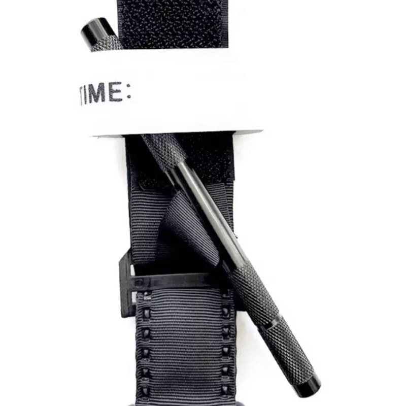 Tactical Aluminum Rod Tourniquet Rotary Pressure First Aid Tool For Outdoor Survival And Molle Gea 2