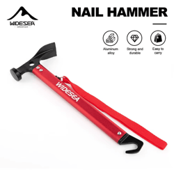 aluminum alloy camping nail hammer – durable multifunction outdoor tent staking tool