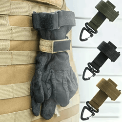 outdoor tactical nylon hook gloves safety clip – multi-purpose climbing and camping hanging buckle