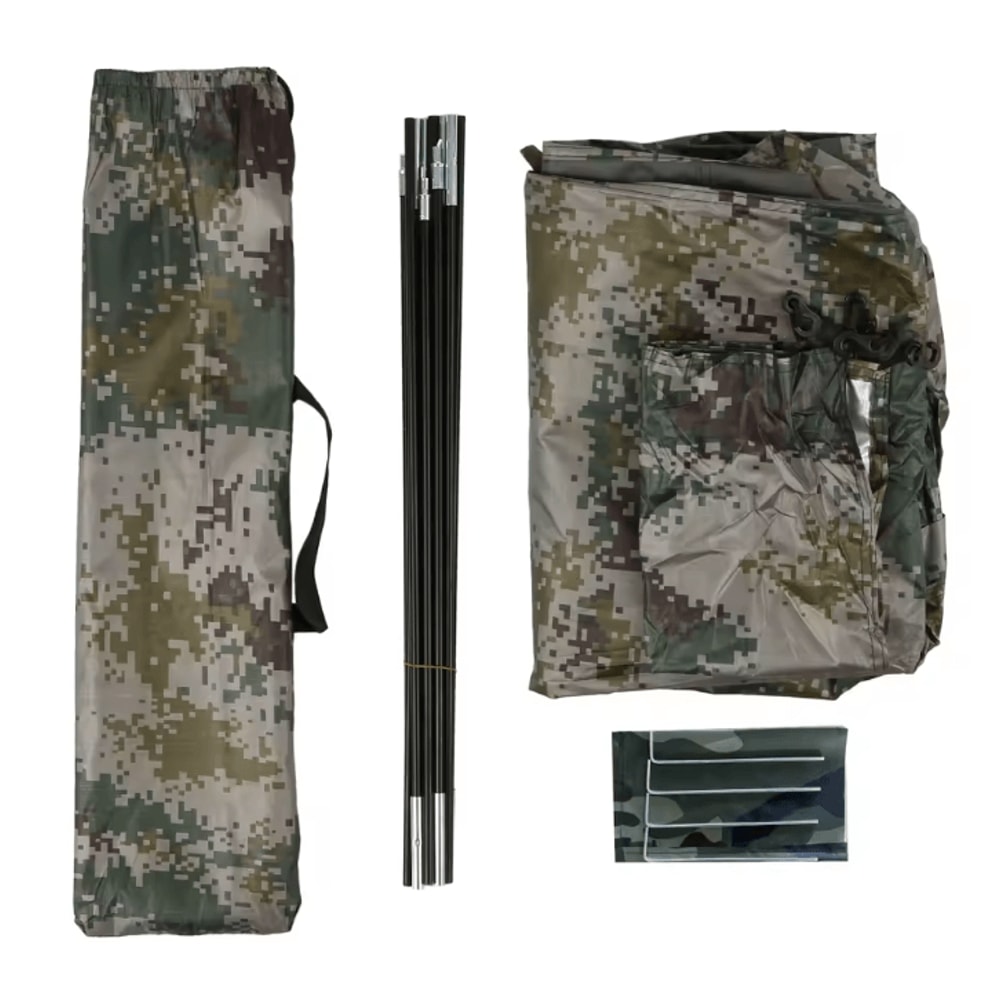 Tomshoo Ultralight Camping Tent For 1 Or 2 Person Single Layer UPF 30 Portable Hiking And Outdoor 3