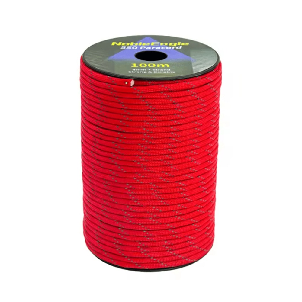 Reflective 550 Paracord Rope 7 Strand 4 Mm Tactical Camping And DIY Rope 10
