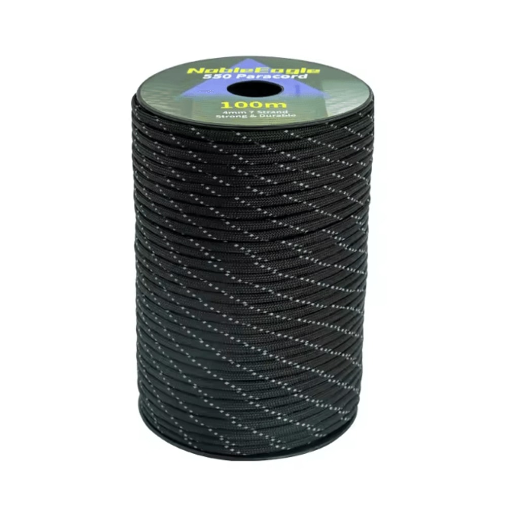 Reflective 550 Paracord Rope 7 Strand 4 Mm Tactical Camping And DIY Rope 11