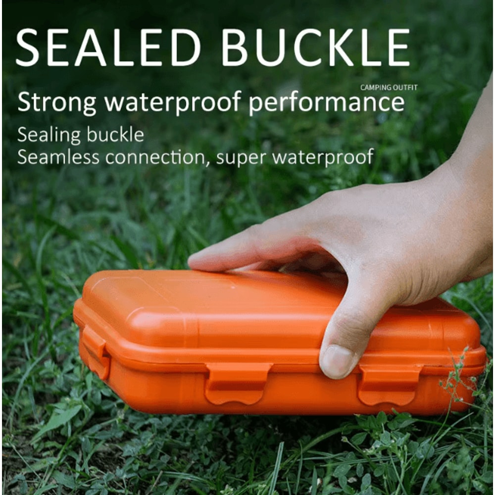 Waterproof Outdoor Survival Storage Box S L XL Sealed Plastic Camping And Travel Organizer 3