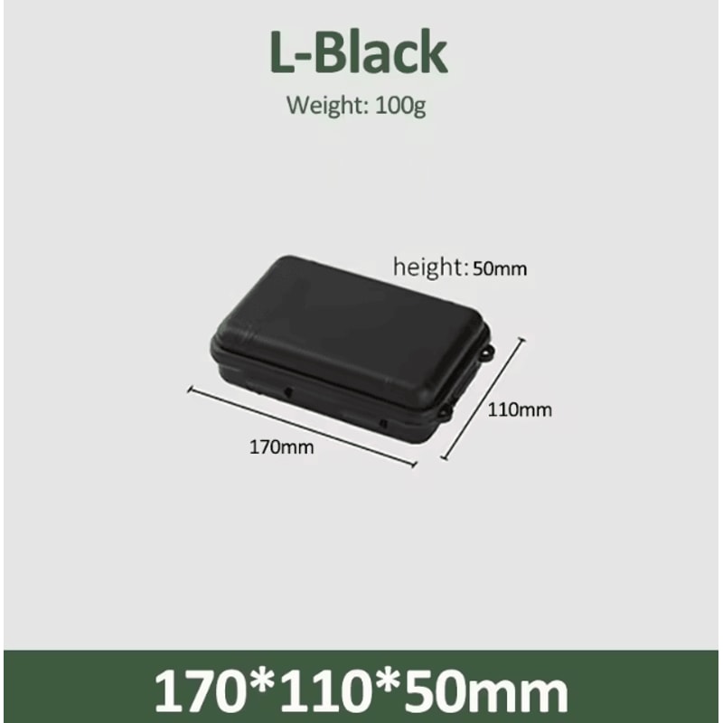 Waterproof Outdoor Survival Storage Box S L XL Sealed Plastic Camping And Travel Organizer 9