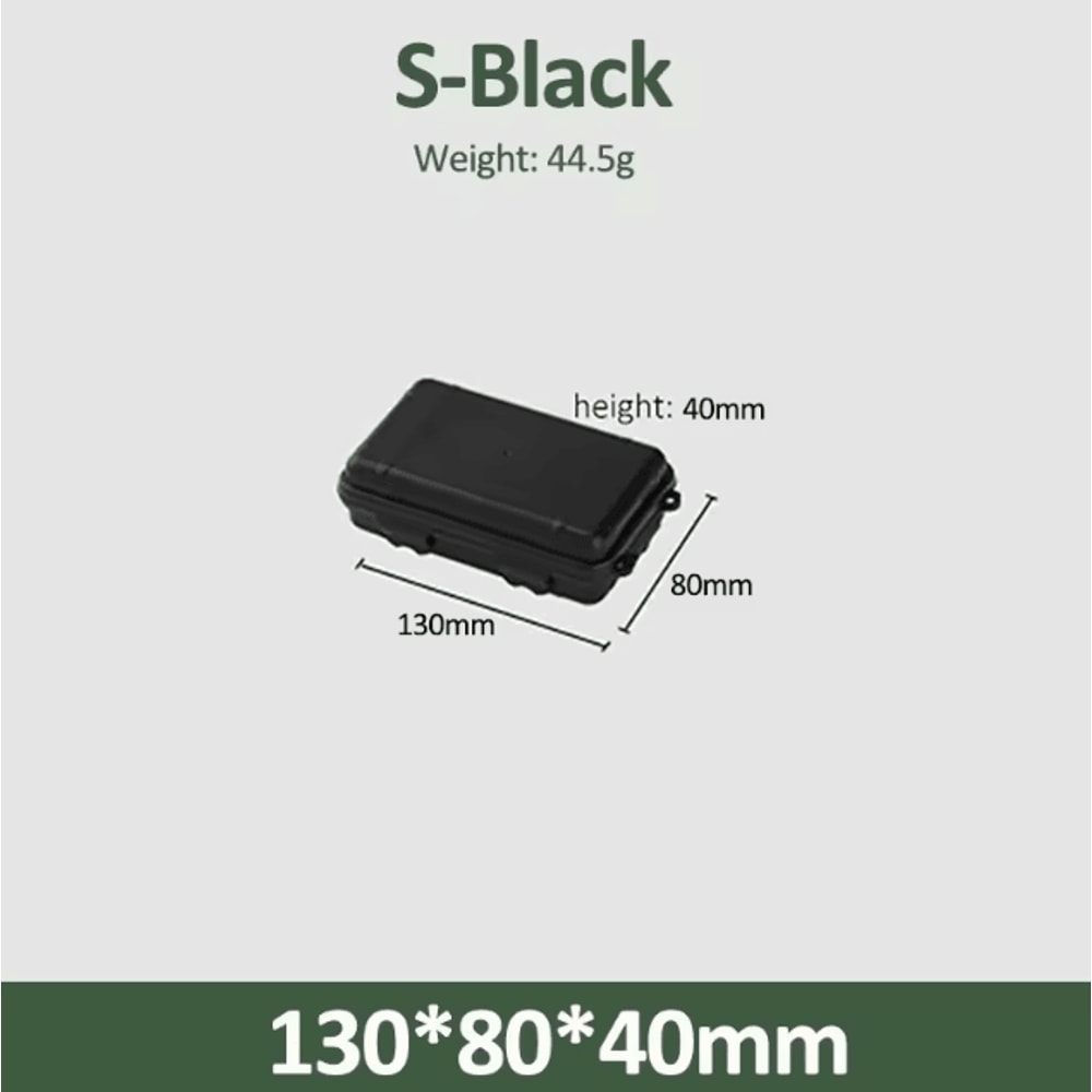 Waterproof Outdoor Survival Storage Box S L XL Sealed Plastic Camping And Travel Organizer 5