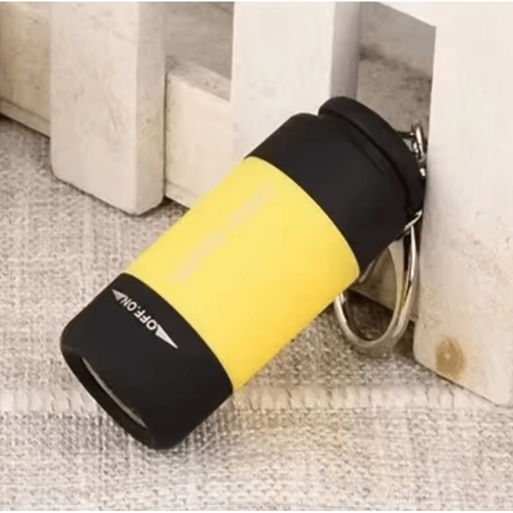 Outdoor Keychain Rechargeable LED Mini Pocket Flashlight For Camping Hiking And Emergencies 8