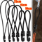 Bungee Cord With Hooks High Elasticity Rubber Tensioner For Camping Tarpaulin And Outdoor Gear 0