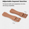 Adjustable Outdoor Grill Pan Handle HeatResistant Solid Wood Grip For Camping BBQ 4