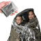 Emergency Thermal Survival Blanket Windproof Waterproof Foil Outdoor Rescue Gear For Camping Hiki 2