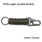 MultiTool Paracord Survival Keychain Carabiner Rope Emergency Gear For Outdoor Camping Everyday 7