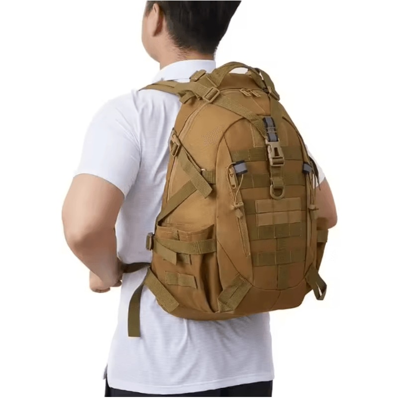 3040L Tactical Hiking Backpack Outdoor Molle Survival Rucksack With Reflective Straps For Camping 1