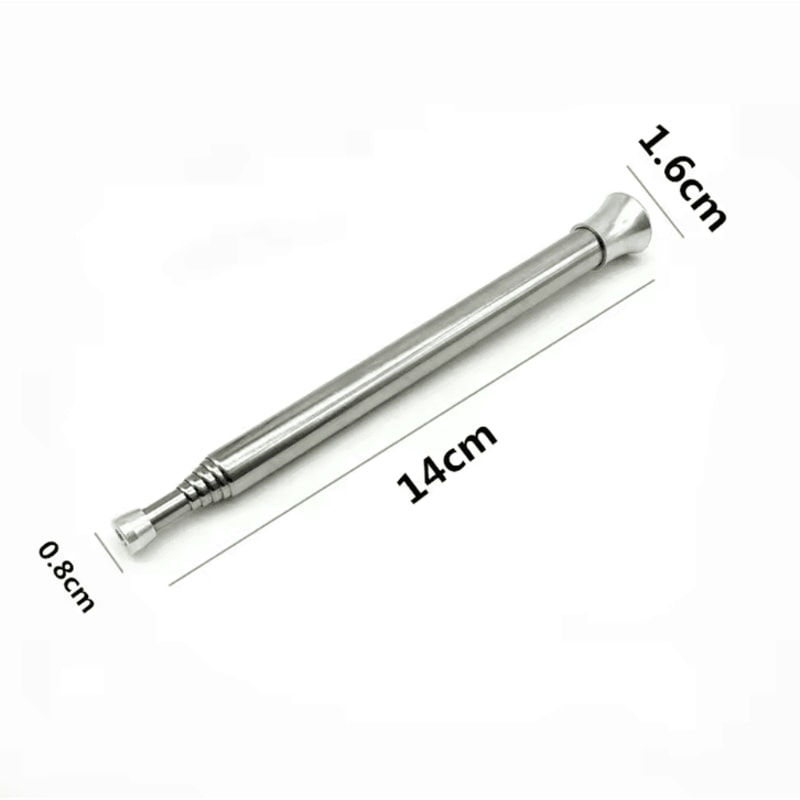 Retractable Camping Fire Blow Tube Portable Stainless Steel Fire Starter For Outdoor Cooking Surv 4