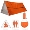 2Person Emergency Survival Shelter Tent Waterproof Mylar Bivy With Thermal Sleeping Bag SOS Rescu 0