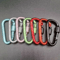 MultiColor Aluminum Carabiner Keychain Clip DShape Locking Hook For Camping Hiking Everyday Carry 1