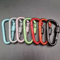 MultiColor Aluminum Carabiner Keychain Clip DShape Locking Hook For Camping Hiking Everyday Carry 1